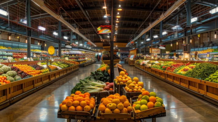 Grocery store POS system